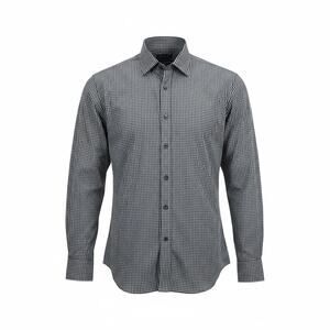 Van Heusen Traveler Men’s Plaid Dress Shirt Size 17–17.5 Long Sleeve